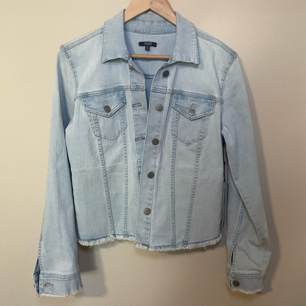 NYDJ Light Wash Denim Jacket